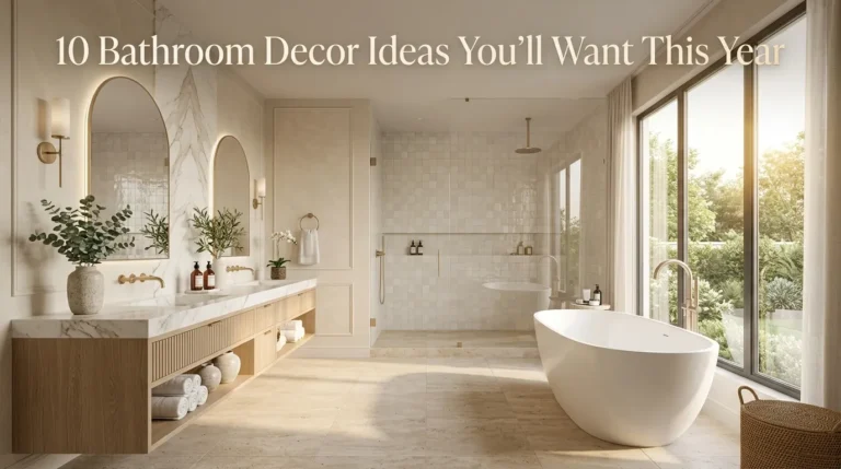 10 Bathroom Decor Ideas You'll Want This Year