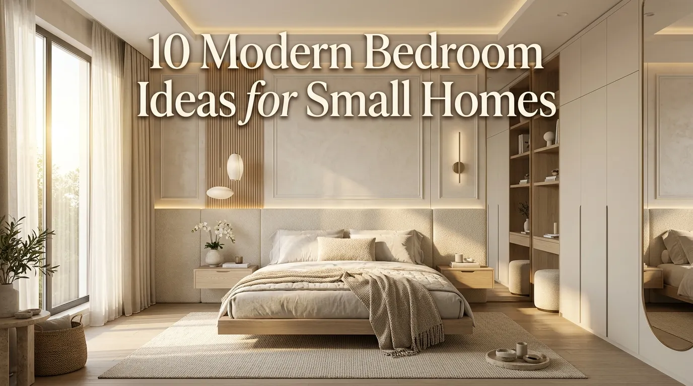10 Modern Bedroom Ideas for Small Homes