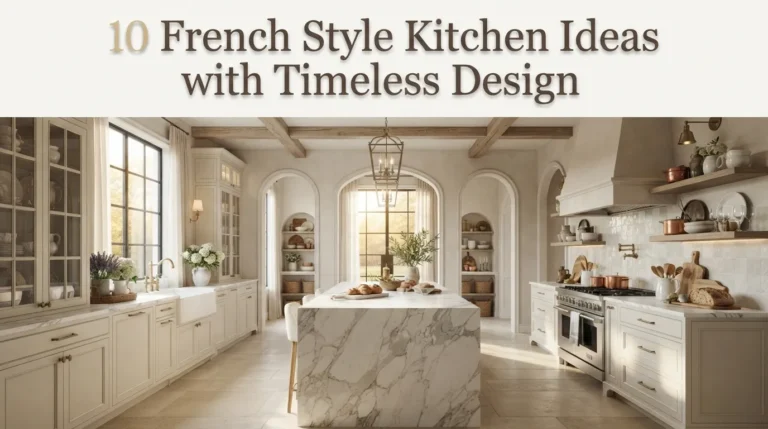10 French Style Kitchen Ideas with Timeless Design
