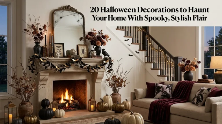 20 Halloween Decorations to Haunt Your Home With Spooky, Stylish Flair