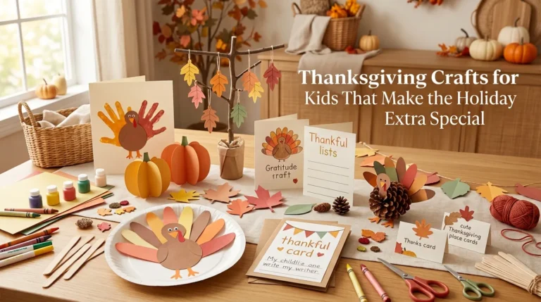 10 Thanksgiving Crafts for Kids That Make the Holiday Extra Special