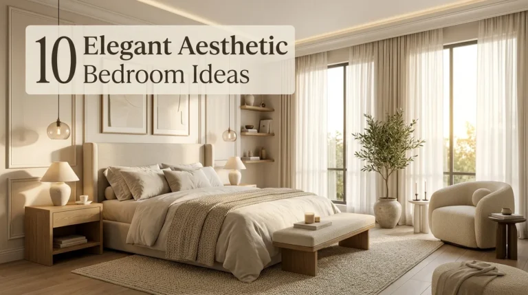 10 Elegant Aesthetic Bedroom Ideas