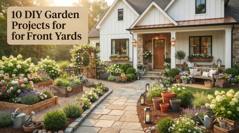 10 DIY Garden Projects for Front Yards