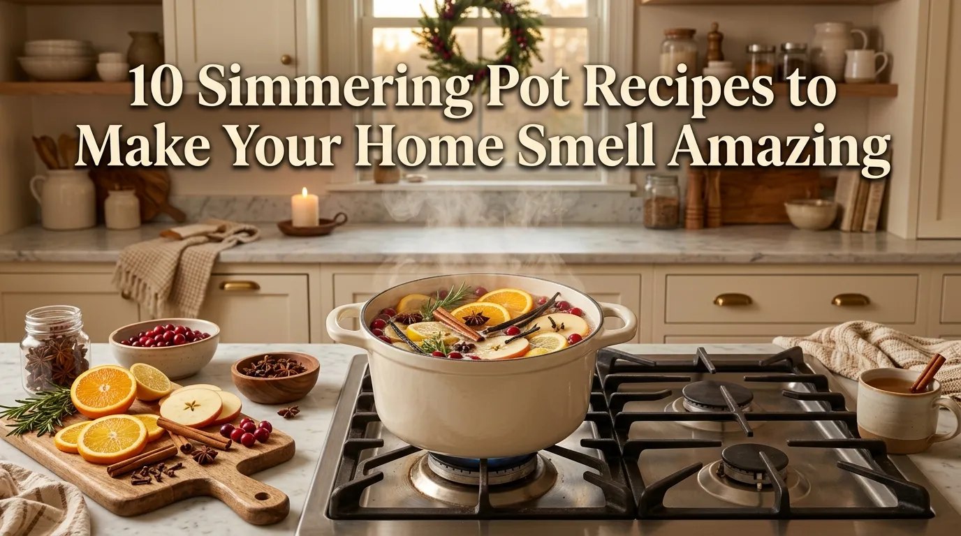 Simmering Pot Recipes to Make Your Home Smell Amazing