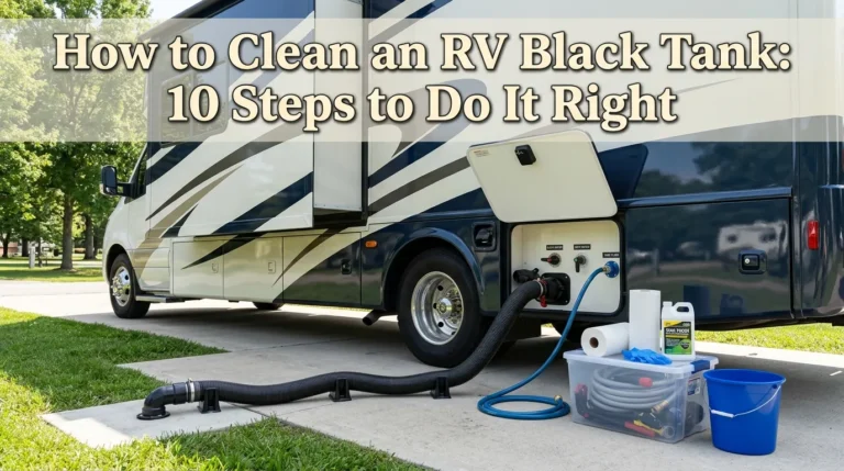 How to Clean an RV Black Tank: 10 Steps to Do It Right