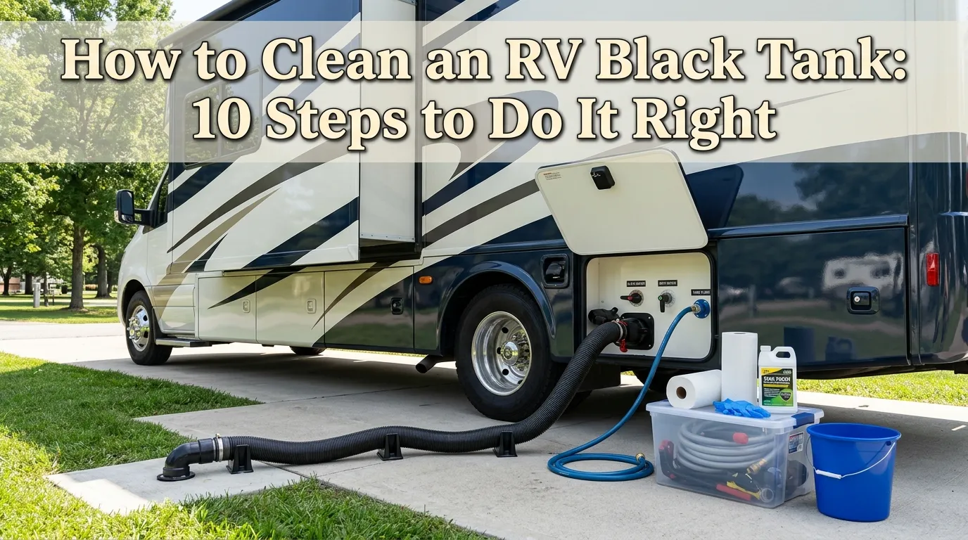 How to Clean an RV Black Tank: 10 Steps to Do It Right