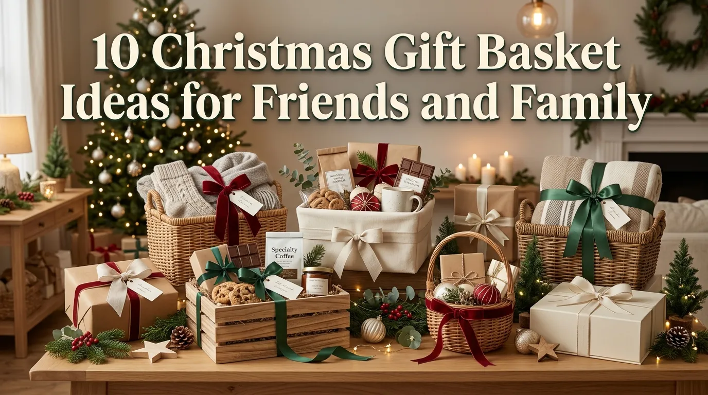 10 Christmas Gift Basket Ideas for Friends and Family