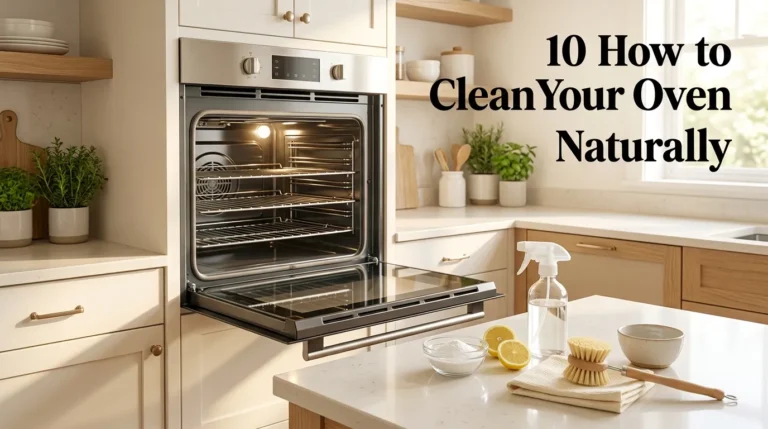 10 How to Clean Your Oven Naturally
