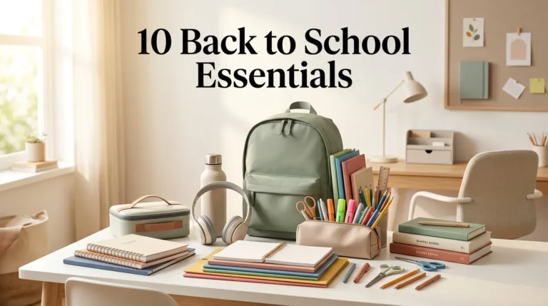 10 Back to School Essentials
