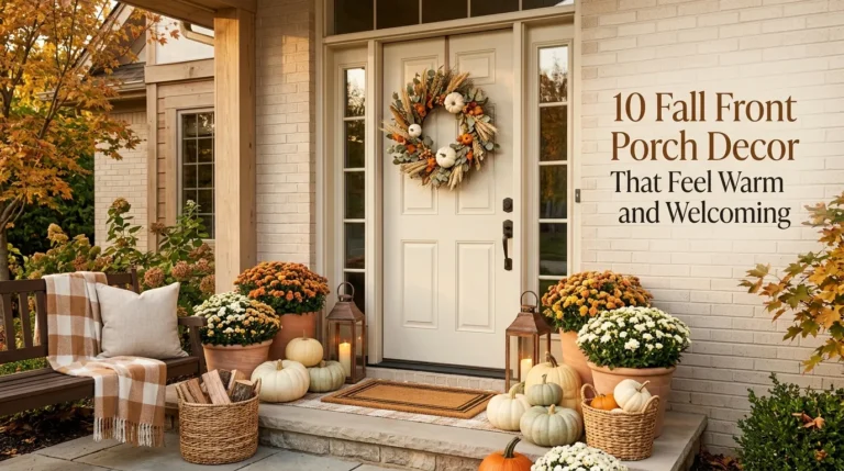 10 Fall Front Porch Decor Ideas That Feel Warm and Welcoming
