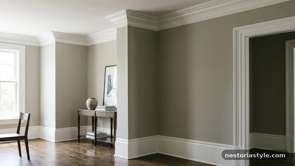 Balancing Baseboards with Crown Molding - The Architectural Rule of Thumb for Baseboard Height (7% Rule)