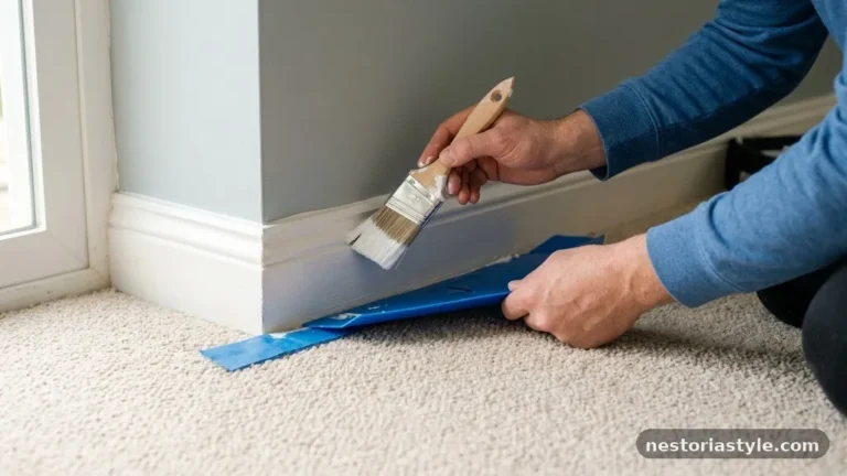 How to Paint Baseboards on Top of Carpeting Without Getting Paint on Fibers