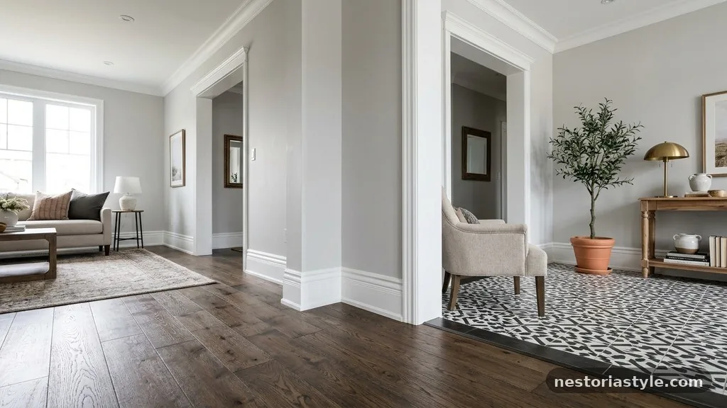 Impact on Flooring Transitions - Can You Put 7-Inch Tall Baseboards in a House with 9-Foot Ceilings?