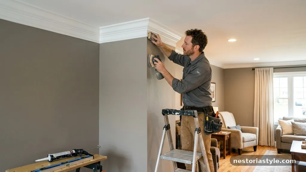 Techniques for Professional Installation - What Size Crown Molding Works on Low 8-Foot Ceilings Without Looking Heavy?