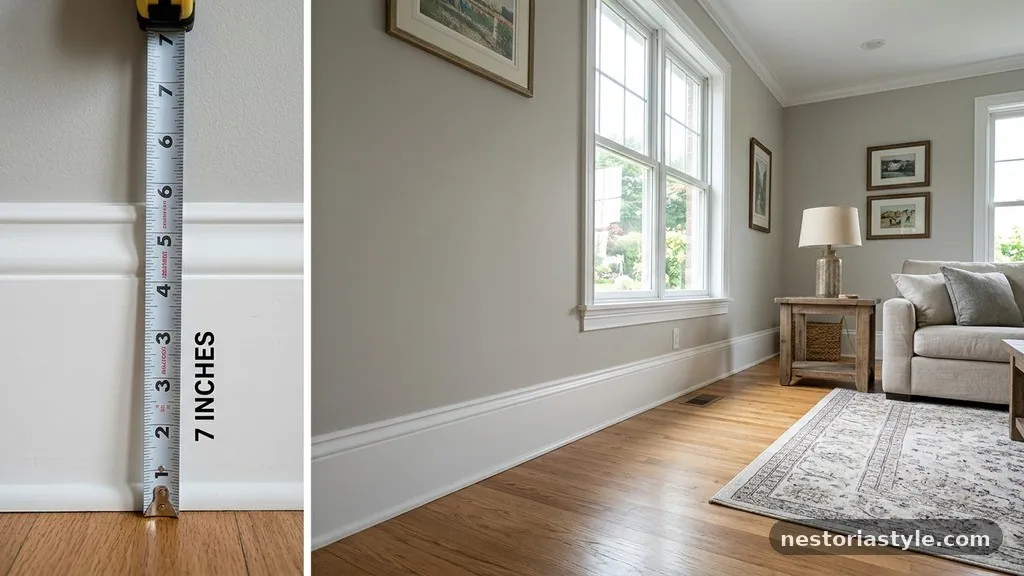 The Proportional Relationship Between Walls and Trim - Can You Put 7-Inch Tall Baseboards in a House with 9-Foot Ceilings?